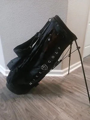 Nike Golf Stand Bag Izzo Dual Strap Shoulder Stand Golf Bag 4 Way Gb353 • $99.99