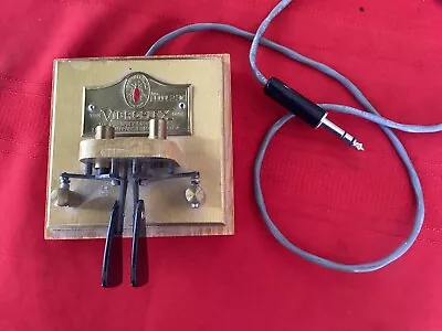 Vibroplex Gold Presentation Iambic Cw Keyer/paddle Ham Radio Morse Code • $195