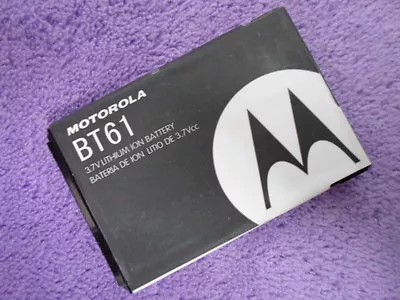 OEM BATTERY MOTOROLA BT61 C290 Charm Mb502 Citrus Wx445 MOTO Q Q9 Q9H Q9M • $10.90