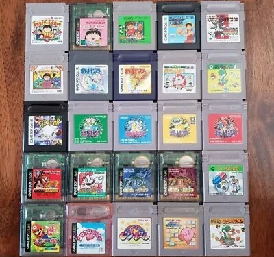 Authentic Japanese Nintendo Gameboy Games *New Batteries*  Tested & Working GB • $6.99