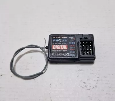 Etronix Pulse 2.4GHz 3 Channel RC Radio Digital Receiver EX2 0678 Working • £14