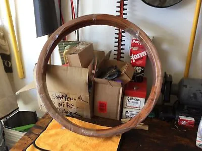 Velocity Deep V Faux Wood Bicycle Rim 32 Hole 700c Machined Clincher • $380