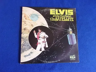 ELVIS Aloha From Hawaii Via Satellite Vinyl Record Set 1972 (VPSX-6089) • $10