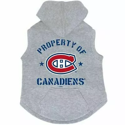 New Montreal Canadiens Dog Cat Premium Hoodie Button Up Sweatshirt Choose Size • $18.95