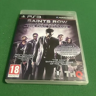 Saints Row The Third: The Full Package  -  (Sony PlayStation 3) • £5.70