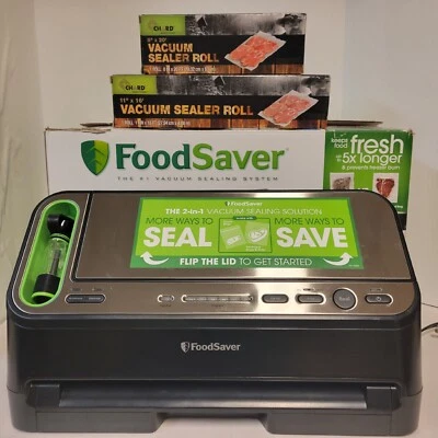 $122 • Buy FoodSaver 4400 2-in-1 Vacuum Sealer Machine W/8  X 20' Roll & 11  X 16' Roll 
