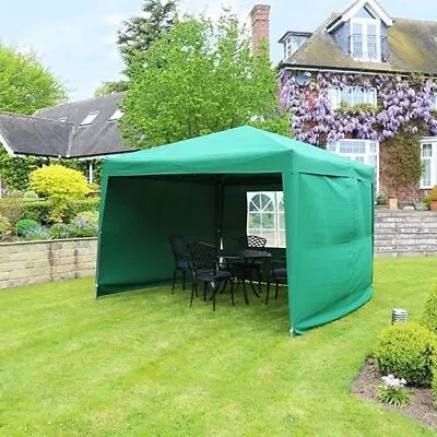 Gazebo With Side Wall 3x3m Pop Up Gazebo Waterproof Marquee Party Tent Canopy  • £109.99