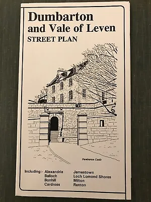 £3 • Buy “Dumbarton And Vale Of Leven Street Plan” Map