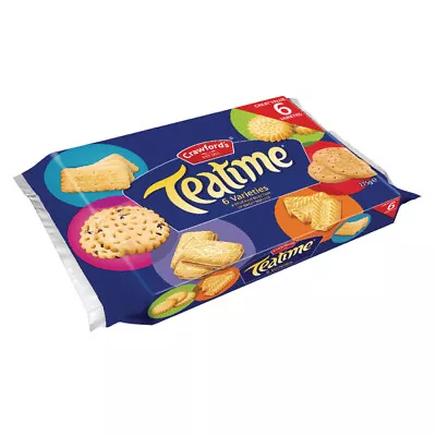 Crawfords Teatime Assorted Biscuits 275g A07549 • £10.59