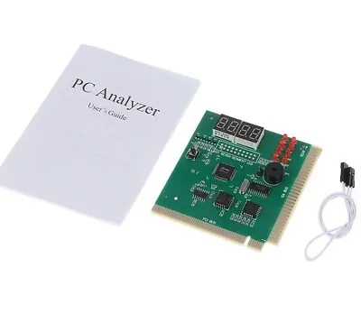 PC Computer BIOS Motherboard Tester Analyzer POST Code PCI ISA Diagnostic Card • $14.75