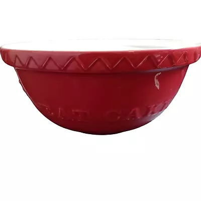 Mason Cash Red Mixing Bowl • £9.99