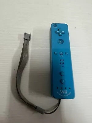 GENUINE Nintendo Wii Remote Controller Motion Plus Blue Original Working Tested • $39