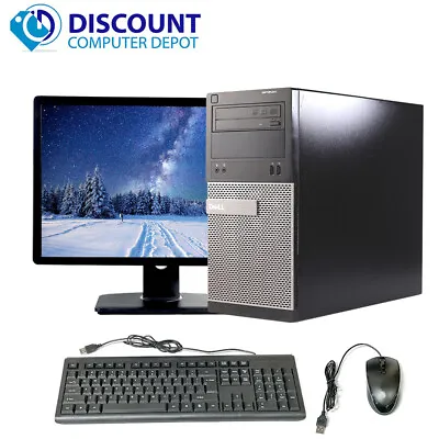 Dell I5 PC Desktop Computer Tower 8GB RAM 1TB HD 22  LCD Windows 10 Home Wi-Fi • $149.99