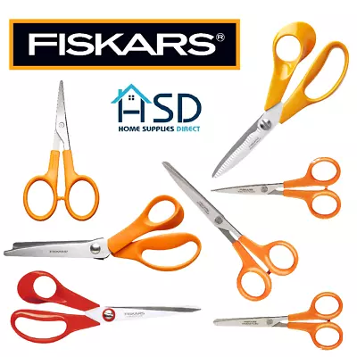 FISKARS Scissors Classic PREMIUM Quality Fabric Tailors Shears General Purpose  • £17.75