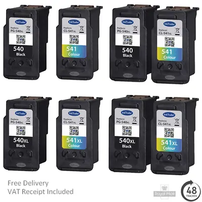 Remanufactured Canon PG540/XL CL541/XL Ink Cartridges For Canon MG3250 Printers • £29.95