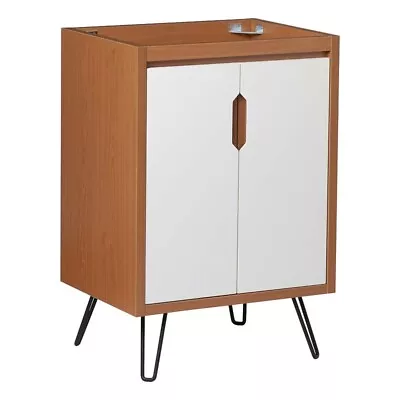 Modway Energize 23  MDF And Particleboard Bathroom Vanity Cabinet - Cherry White • $81.35