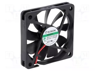 $23.49 • Buy Fan: Dc 20, 62m3/H 12VDC 21,5dBA 60x60x10mm Vapo MF60101V3-1000U-A99 Dc-Lüf