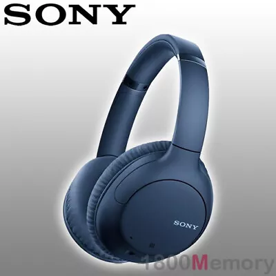 $319 • Buy GENUINE Sony WH-CH710N Over-Ear Wireless Noise Cancelling Headphones Blue