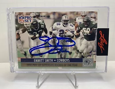 Emmitt Smith (4/28) Buyback Auto On-Card Encased/Sealed 2023 Leaf Pro Set • $150