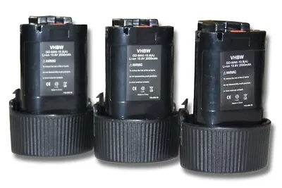 3x Battery For Makita LC01ZX JV100DZ JV100 JV100DW LCT204 LC01Z LC01 2Ah 10.8V • £51.29