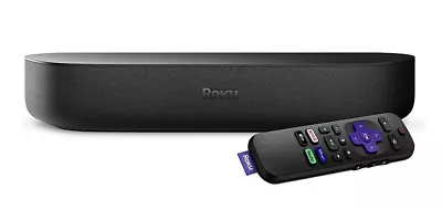 Roku Streambar 4K HDR Streaming Device & Premium Roku Soundbar - BLACK • $78.99