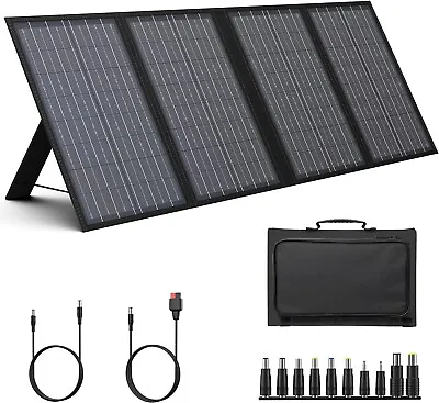 60W Portable Solar Panels Foldable Solar Panel Charger For 100-500W Solar Gener • $59.99