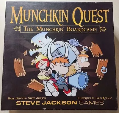 Munchkin Quest Board Game Steve Jackson 2008 • $60