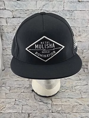 Metal Mulisha World Domination Adjustable Snapback Hat Black Cap • $12