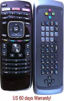 Genuine Vizio Internet QWERTY Keyboard Remote For E472VLE E552VLE E422VLE E472VL • $13.70