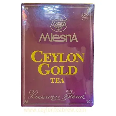 Mlesna Ceylon Pure Gold Tea Luxury Blend Organic Leaf Tea Rich Antioxidant • $19.91