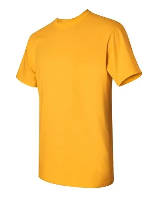 Gildan Mens Heavy 100% Cotton (Pack Of 5) Bulk Plain Adult T-Shirt Tee 5000 • $24.23