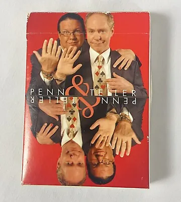 Penn And Teller Perfectly Ordinary Deck Of Cards - Marked Magic Playing Cards • $14.99