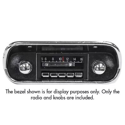 Mustang Radio Slidebar 300 Watt Bluetooth  1967 1968 1969 1970 1971 1972 1973 • $377