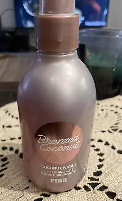 Victoria's Secret PINK Bronzed Coconut Water Self Tanning Water 8 Fl Oz • $15