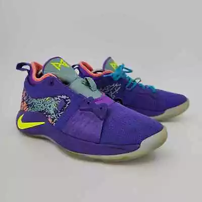 Nike PG 2 Mamba Mentality 2018 Mens Size 10 Purple Basketball Shoes Sneakers • $39.97