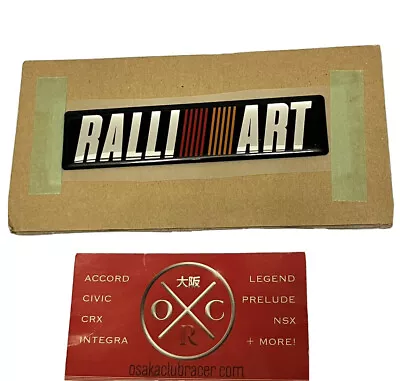 New Genuine OEM Mitsubishi Ralliart Emblem Lancer Evolution Galant Mirage 3000GT • $19.95