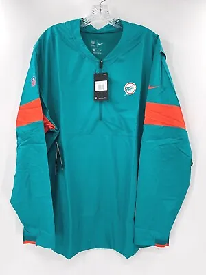 Miami Dolphins Throwback Aqua&orange Long Sleeve Windbreaker New W/ Tags • $59.99