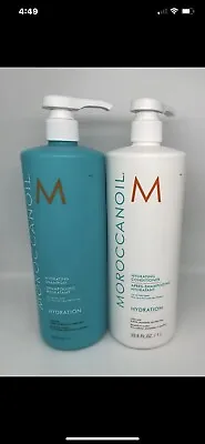 Moroccanoil  Moroccan Oil  Shampoo OR Conitioner 33.8 Oz /1 L Single OR Duo  • $89.97