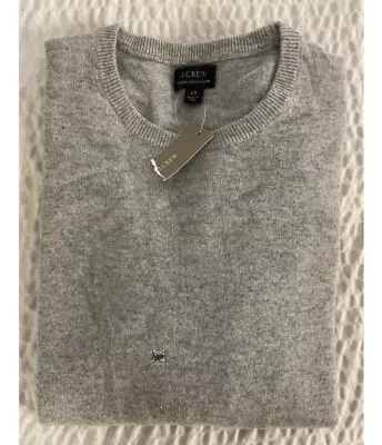 J Crew Classic Cashmere Crewneck Sweater In Heather Gray Size XS $128 J6384 • $25