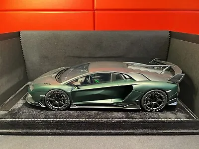 1/18 Lamborghini SVJ Mansory Cabrera MY18-CAGC Green Carbon • $552.51