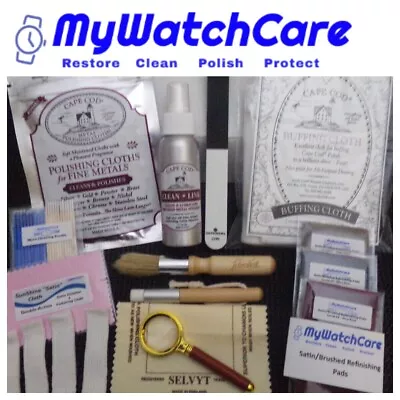 Rolex/Luxury Watch Care-Clean-Polish-Scratch Removal-Protect-SS- *Perfect Gift* • $59.95