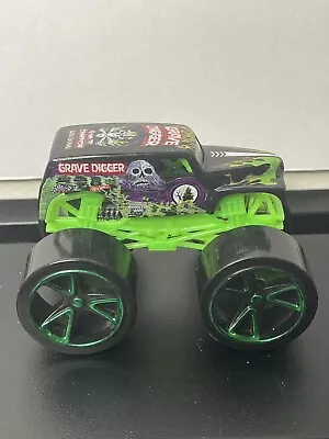 Hot Wheels Monster Jam Grave Digger Track Aces Smooth Tires 1:64 Loose Diecast • $4.99