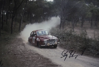 £45 • Buy Stig Blomqvist Saab 96 V4 Rally 1971 Signed Photograph