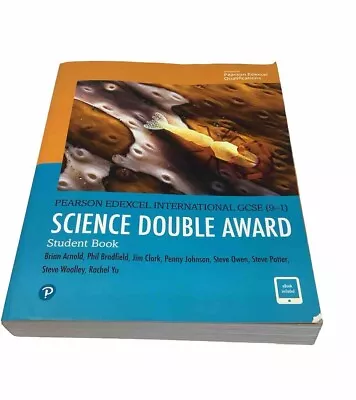 Pearson Edexcel International GCSE (9-1) Science Double Award Student Book • £39.99