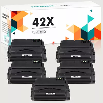 5x Q5942X 42X Toner Cartridge Compatible With HP LaserJet 4200 4300 4350 Printer • $145.67