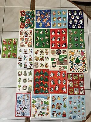 Vintage Winter Sticker Lot  • $34.99