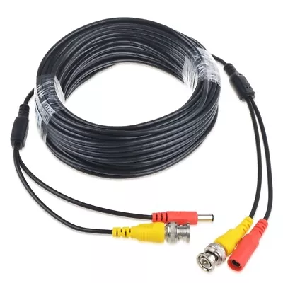 50ft BNC Video Power Wire Cord For Q-See 1080P 720P 960H ETC Camera Cable Lead • $9.75