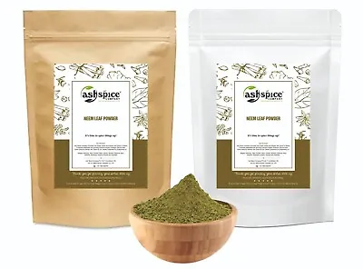 Neem Leaves Powder Organically Grown A Grade Premium Quality 25g-1kg Free P&P • £2.99