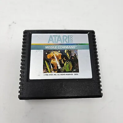 MISSILE COMMAND Atari 5200 Game Cartridge Authentic - Tested • $13.95