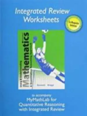 Worksheets For Using And Understanding Mathematics: A Quantitative Reasoning App • $9.44